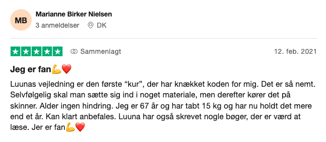 Luuna Sommer Anmeldelse Trustpilot